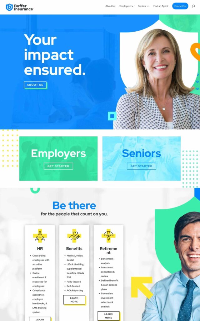 Buffer Insurance website project