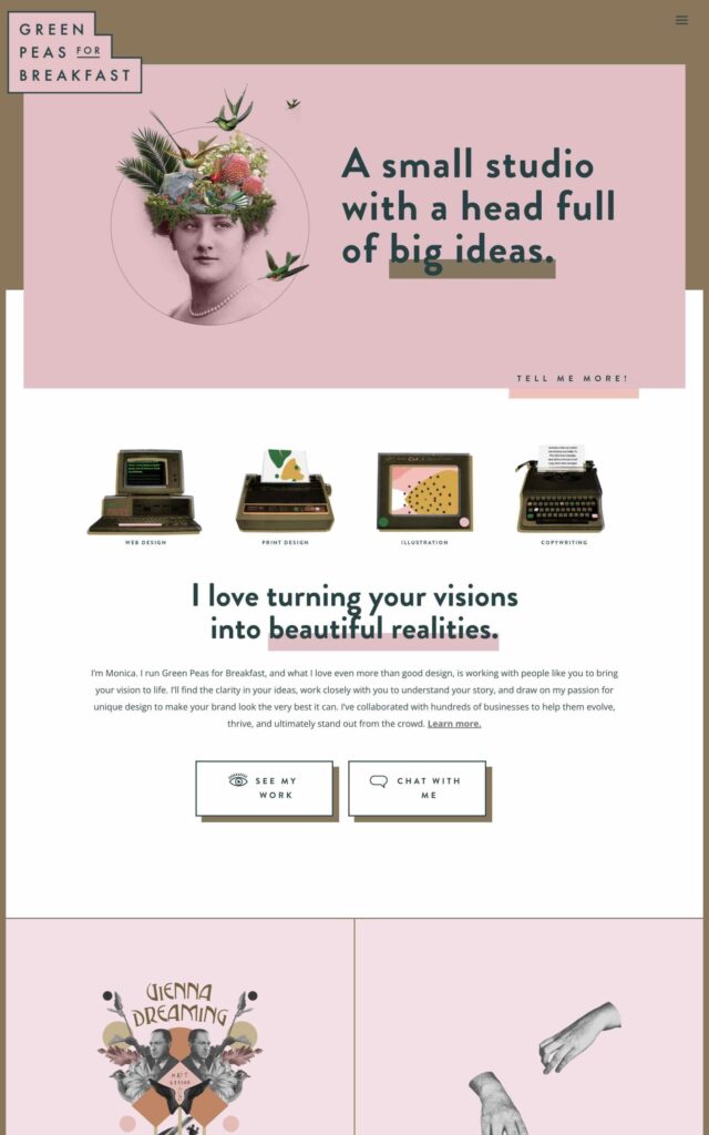 Green Peas website project