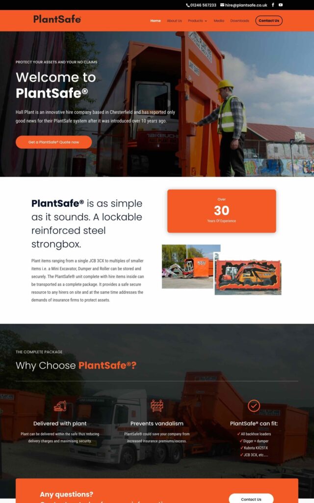 PlantSafe website project
