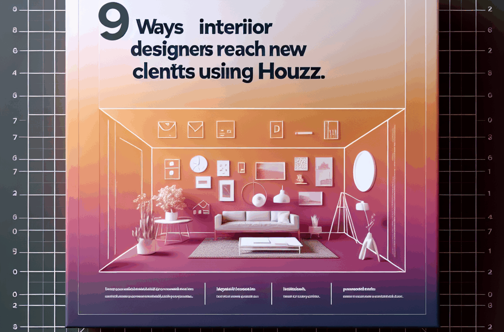 9 Ways Interior Designers Can Reach New Clients Using Houzz