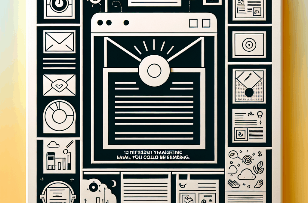 12 Different Types of Marketing Email You Could Be Sending