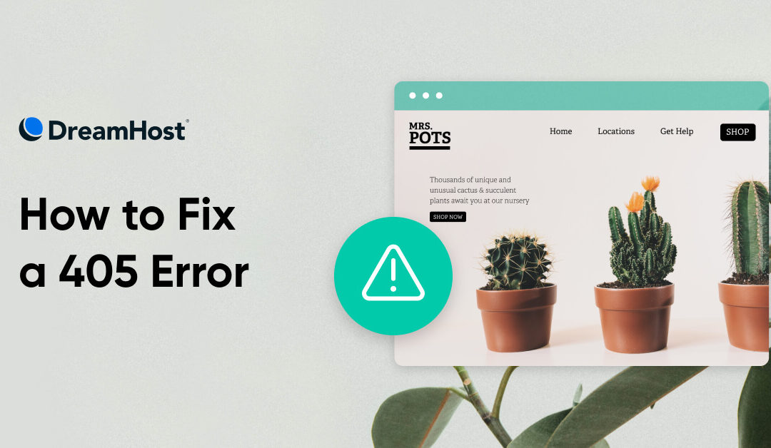 Fixing the 405 Method Not Allowed Error