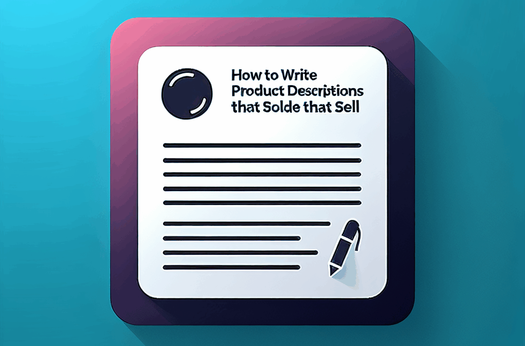 How to Write Product Descriptions That Sell