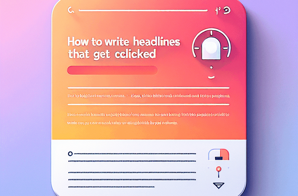 How to Write Headlines That Get Clicked