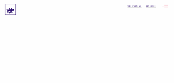 Css Slide-In Animation Example On Wide Eye Website