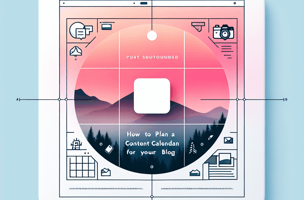 How to Plan a Content Calendar for Your Blog