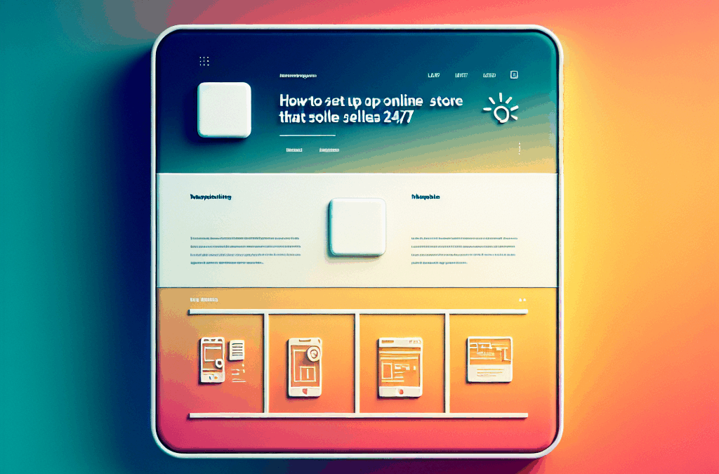 How to Set Up an Online Store That Sells 24/7