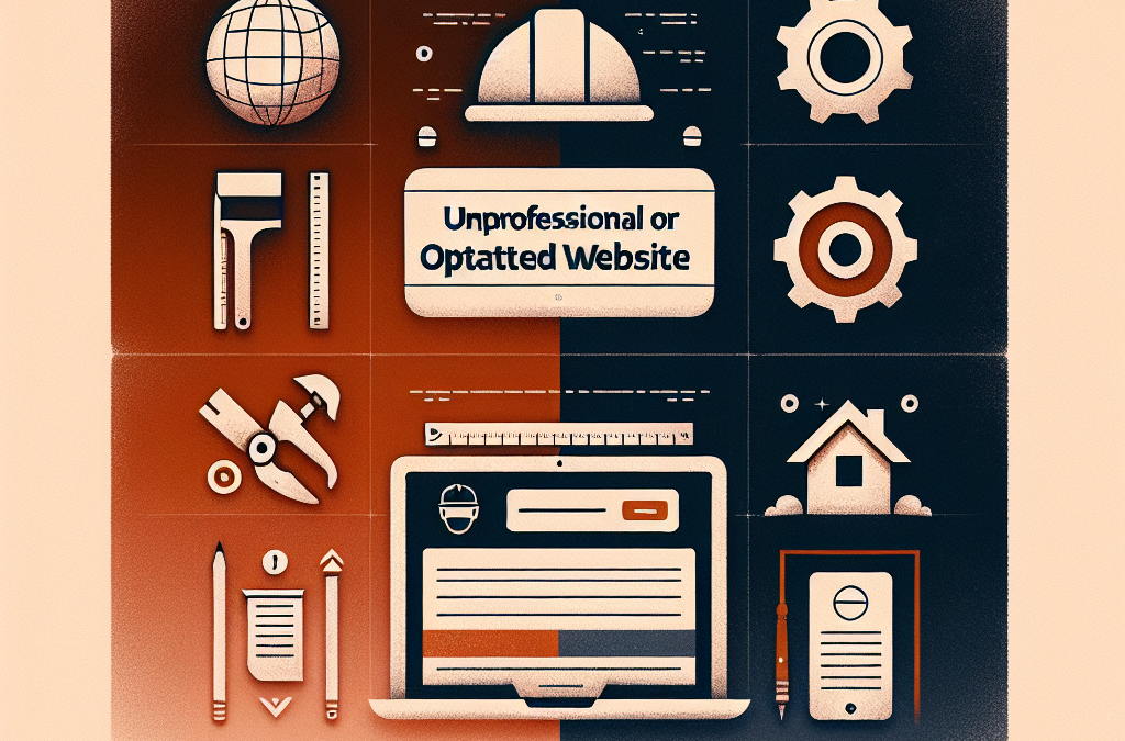Unprofessional or Outdated Website (or None at All)