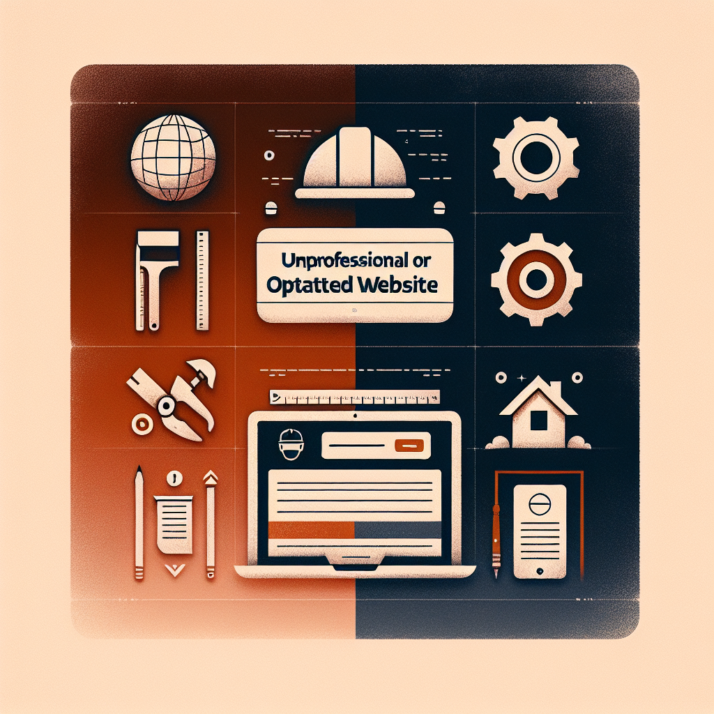 Unprofessional or Outdated Website (or None at All)