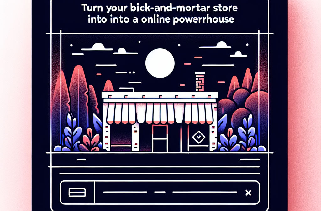 Turn Your Brick-and-Mortar Store into an Online Powerhouse