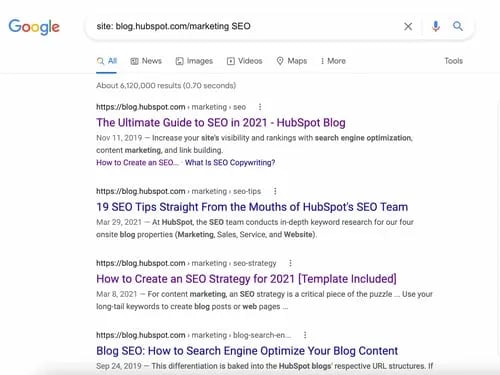 Step 3: Refine your search