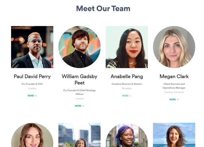 Choose some awesome staff photos