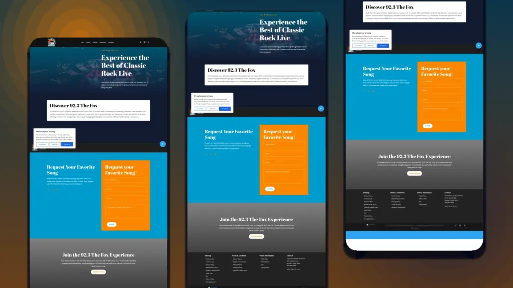 92.3 The Fox website project